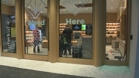 Window broken in West Hollywood cannabis dispensary smash-and-grab